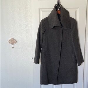 EILEEN FISHER Alpaca-Wool Stand-Collar